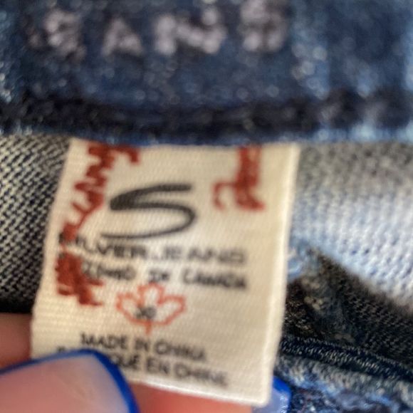 Silver jeans Tuesday seven eights ankle size 30 - Picture 5 of 11